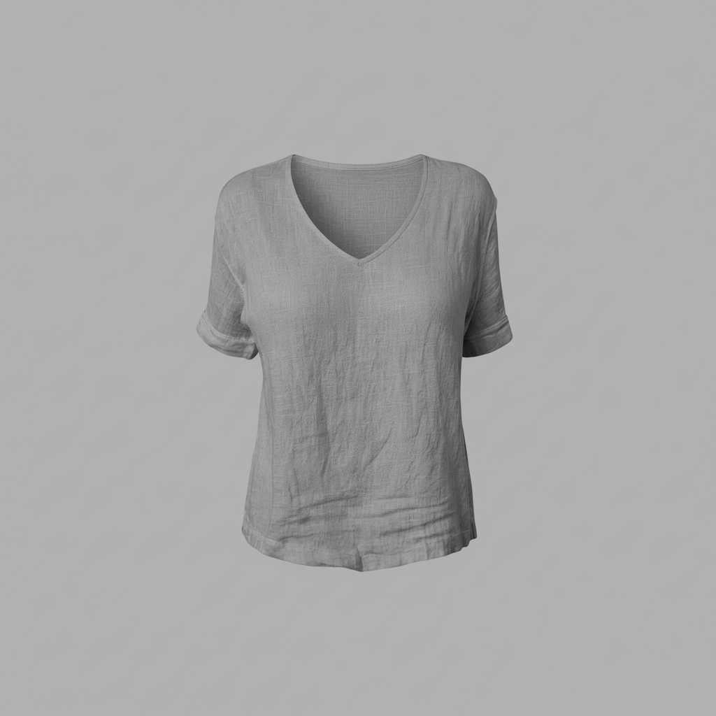 Cotton Linen Top | Women's Lightweight Casual Top 5