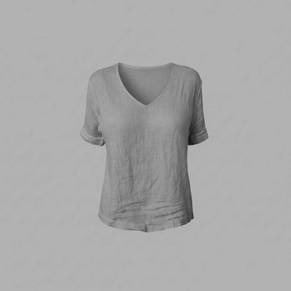 Cotton Linen Top | Women's Lightweight Casual Top 5