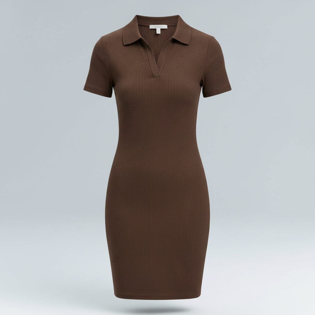 Ribbed Bodycon Mini Dress | Women's Summer Dress 0