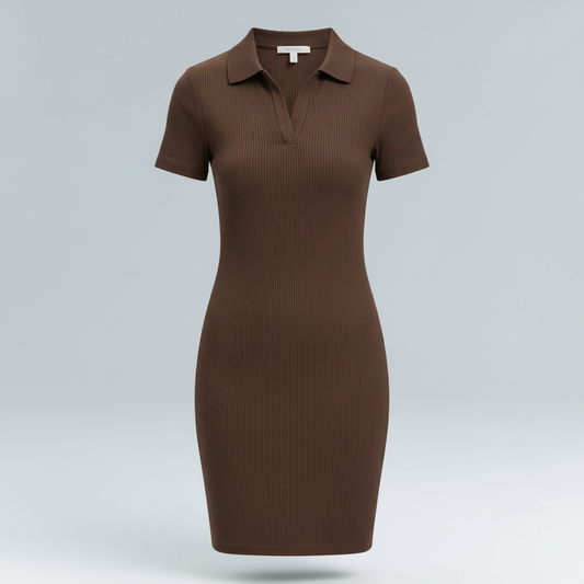 Ribbed Bodycon Mini Dress | Women's Summer Dress 0